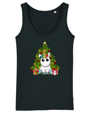 Christmas Unicorn Black