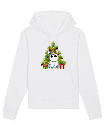 Christmas Unicorn White