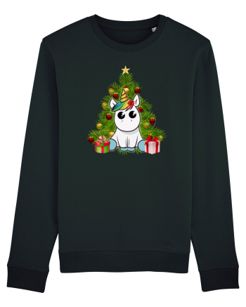 Christmas Unicorn Black