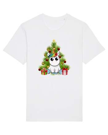 Christmas Unicorn White