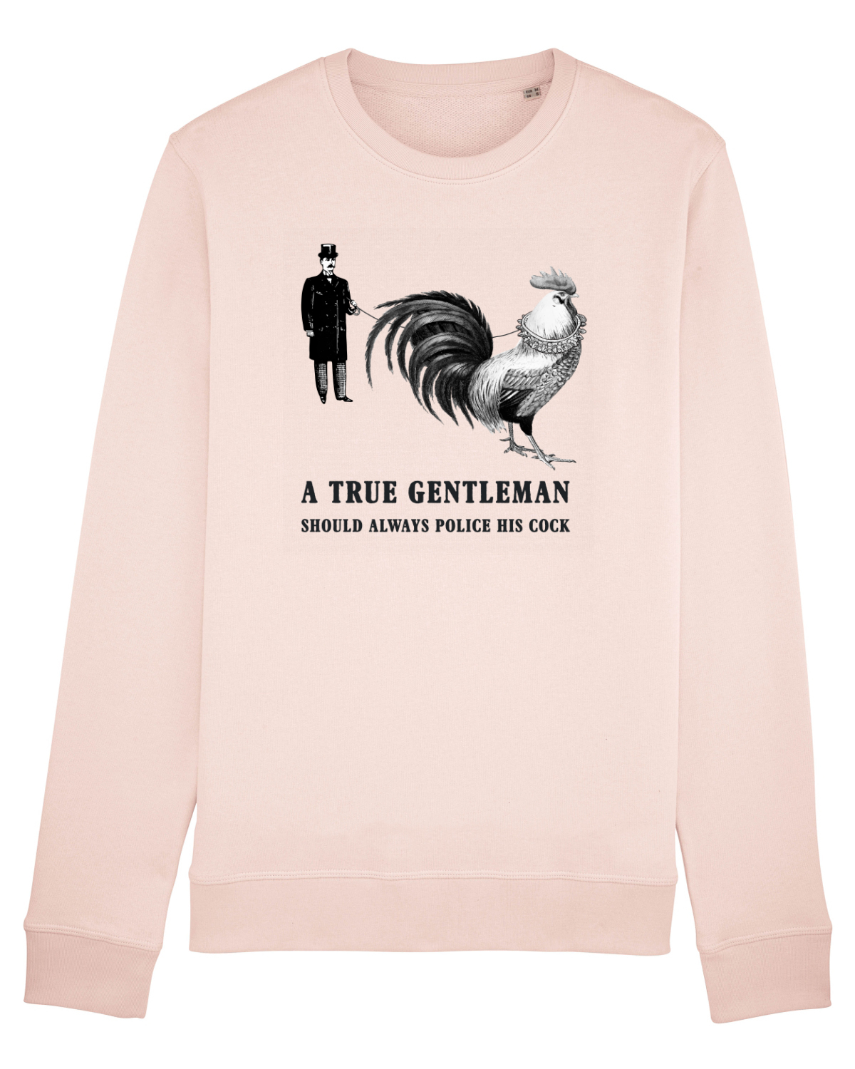 Bluză mânecă lungă Unisex Rise Candy Pink