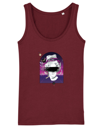 Justice is Blind Burgundy
