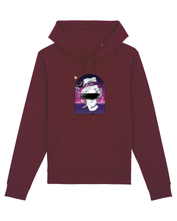 Justice is Blind Burgundy