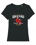 Boxing Club Tricou mânecă scurtă guler larg fitted Damă Expresser