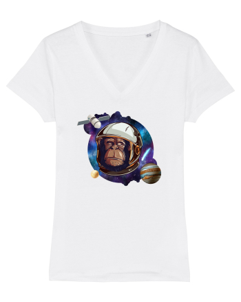 Chimp Astronaut White