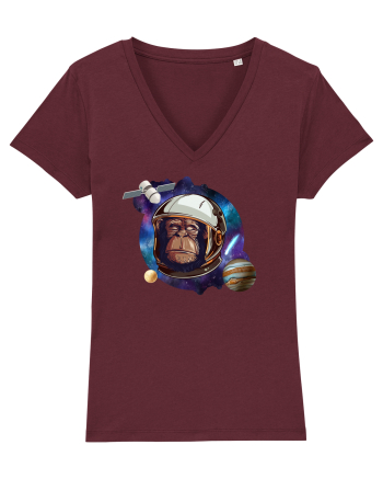 Chimp Astronaut Burgundy