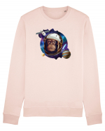 Chimp Astronaut Bluză mânecă lungă Unisex Rise