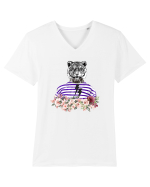 COOL Tiger Tricou mânecă scurtă guler V Bărbat Presenter