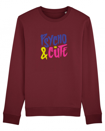 Psycho & Cute Burgundy