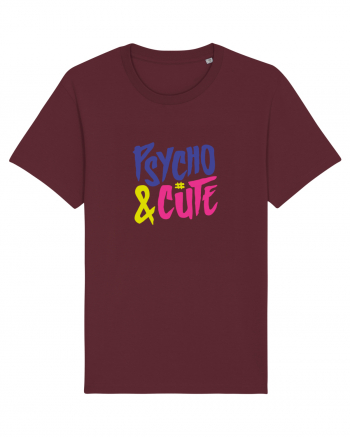 Psycho & Cute Burgundy