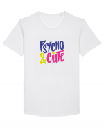 Psycho & Cute Tricou mânecă scurtă guler larg Bărbat Skater