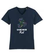 Game Over Kid Tricou mânecă scurtă guler V Bărbat Presenter