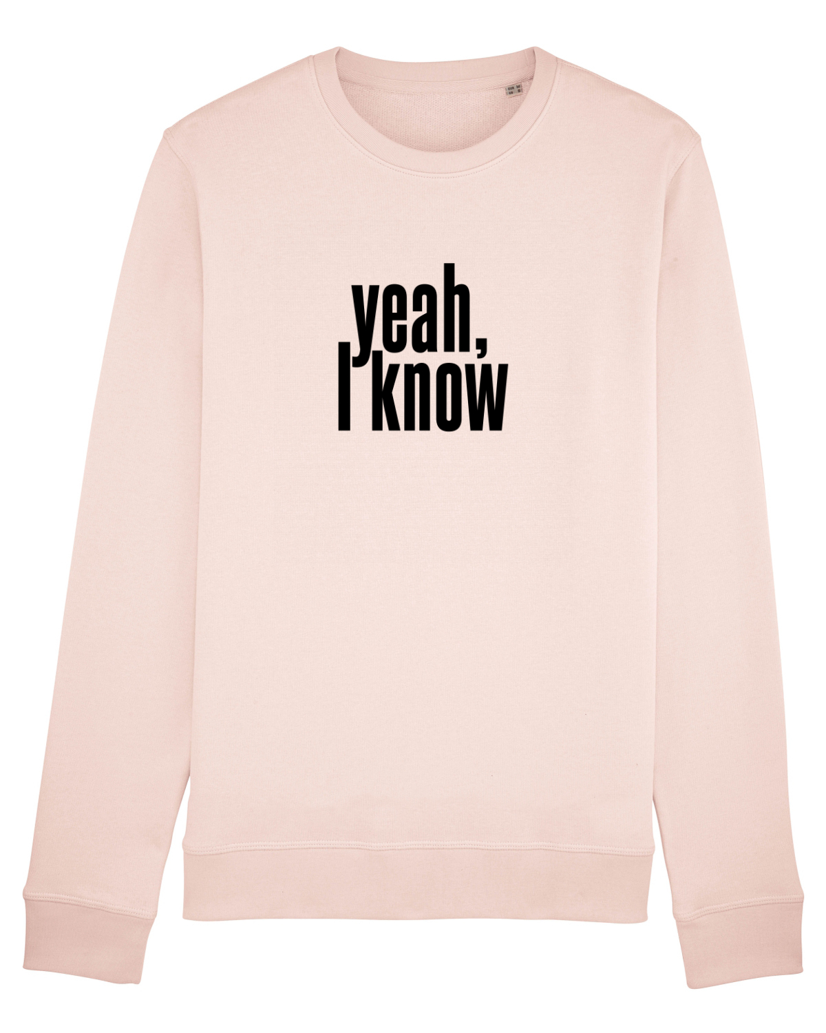 Bluză mânecă lungă Unisex Rise Candy Pink