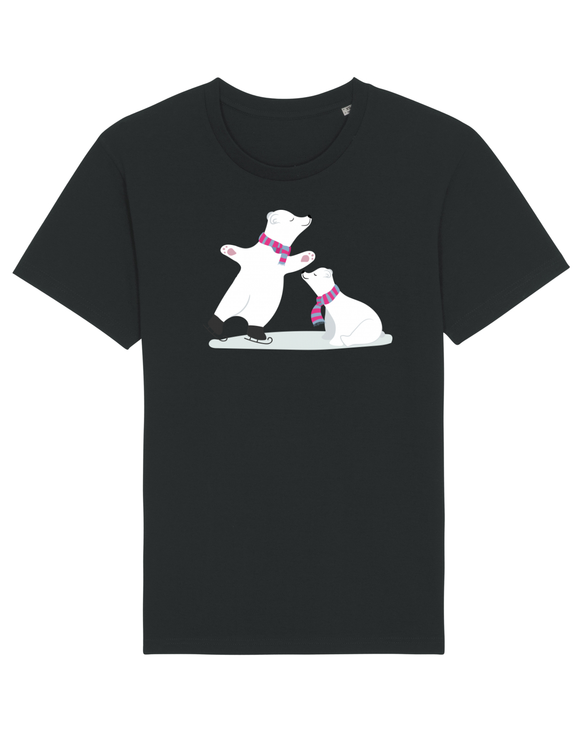 Tricou mânecă scurtă Unisex Rocker Black