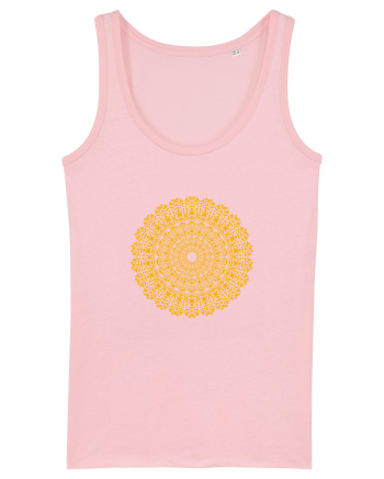 mandala #1 Cotton Pink