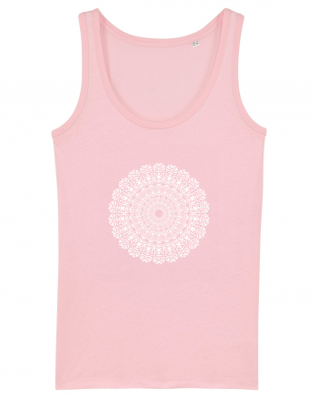 mandala #1 Cotton Pink