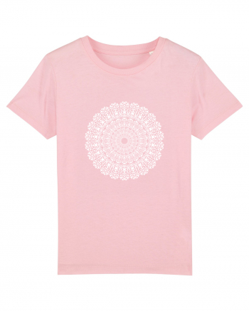 mandala #1 Cotton Pink