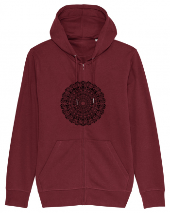 mandala #1 Burgundy