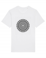 mandala #1 Tricou mânecă scurtă Unisex Rocker