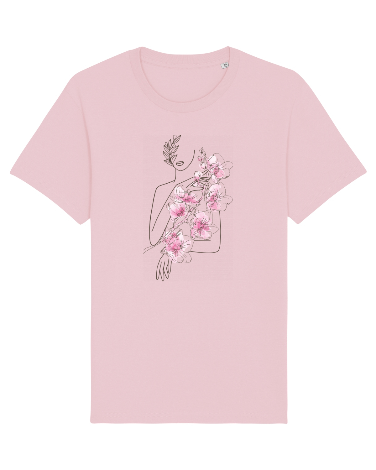 Tricou mânecă scurtă Unisex Rocker Cotton Pink