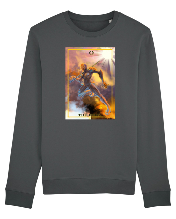 O The Fool Tarot Anthracite