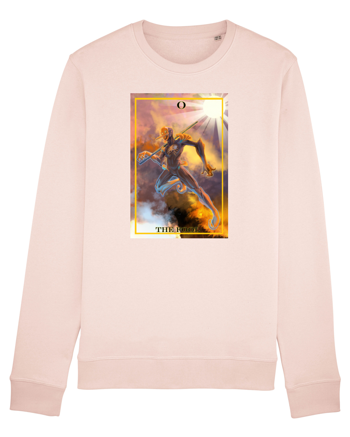 Bluză mânecă lungă Unisex Rise Candy Pink