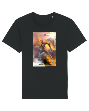 O The Fool Tarot Black