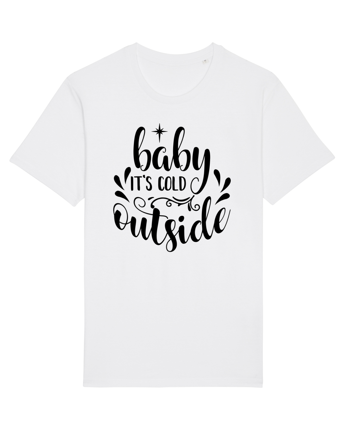 Tricou mânecă scurtă Unisex Rocker White