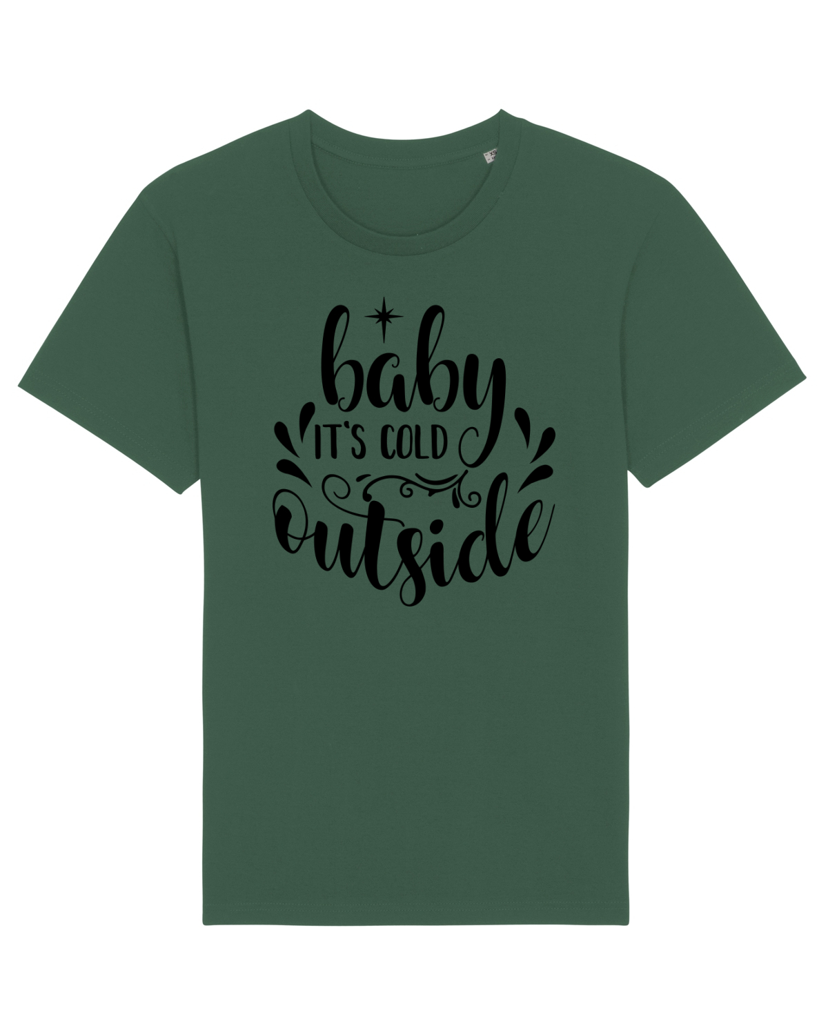 Tricou mânecă scurtă Unisex Rocker Bottle Green