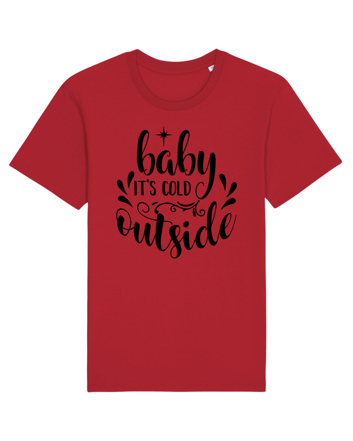Tricou mânecă scurtă Unisex Rocker Red