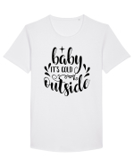E frig afară Tricou mânecă scurtă guler larg Bărbat Skater