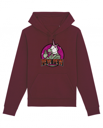 Pew Pew Madafakas Unicorn Burgundy