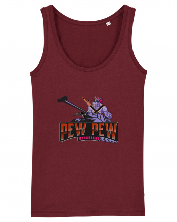 Pew Pew Madafakas Unicorn Burgundy