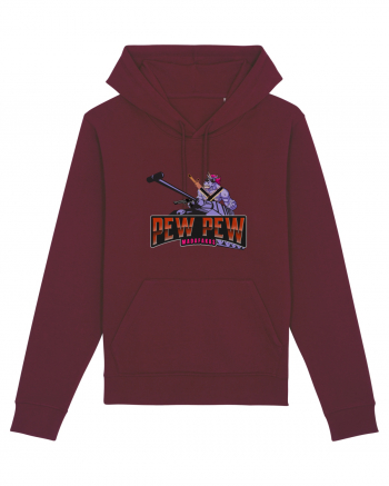 Pew Pew Madafakas Unicorn Burgundy