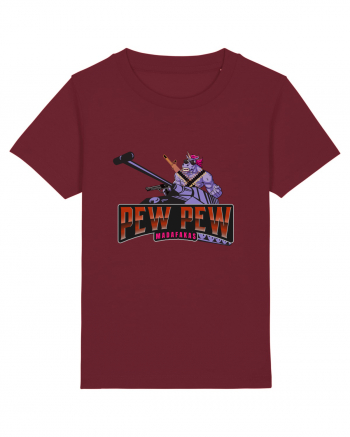 Pew Pew Madafakas Unicorn Burgundy