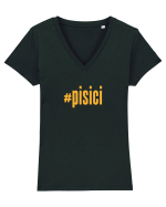 #pisici Tricou mânecă scurtă guler V Damă Evoker