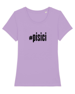#pisici Tricou mânecă scurtă guler larg fitted Damă Expresser