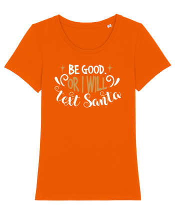 Fii cuminte Bright Orange