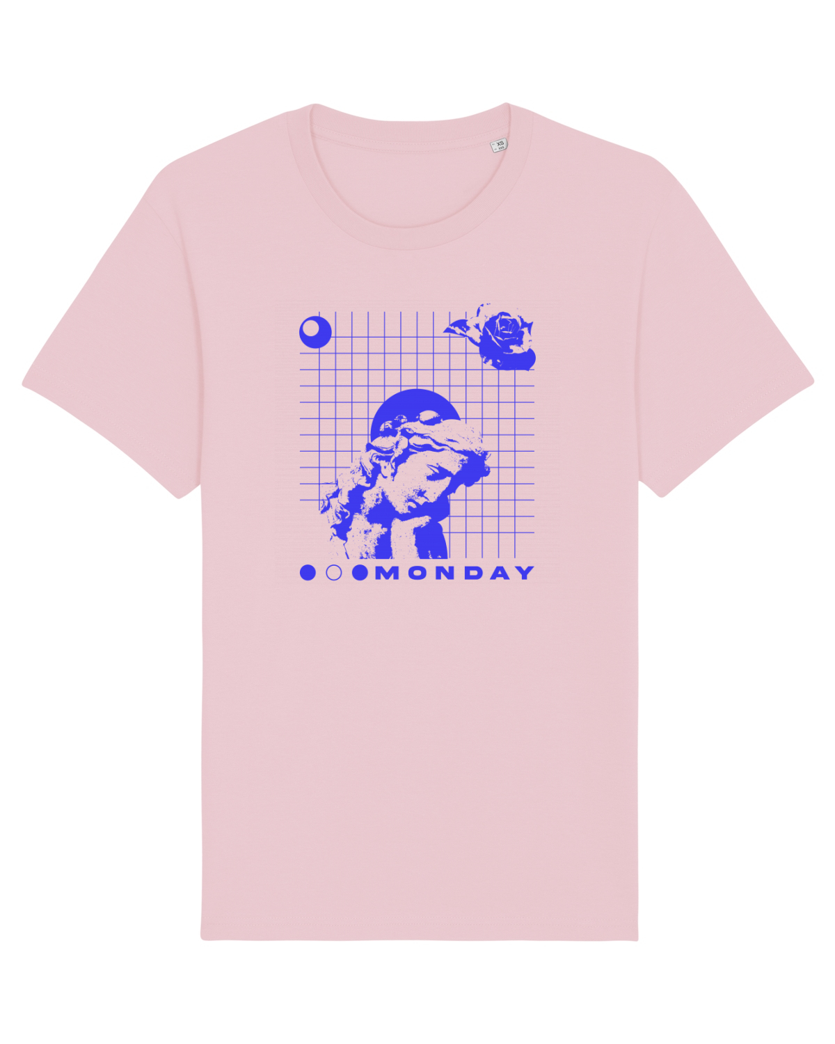 Tricou mânecă scurtă Unisex Rocker Cotton Pink
