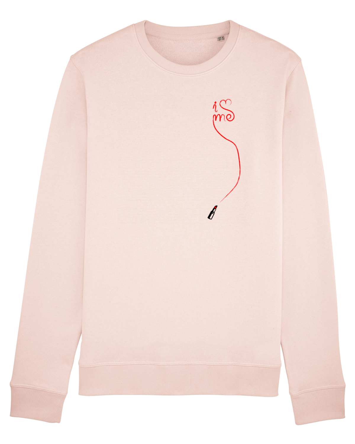 Bluză mânecă lungă Unisex Rise Candy Pink