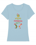 Wrong Christmas Gift 1 Tricou mânecă scurtă guler larg fitted Damă Expresser