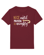 Cuminte înainte să fiu rău Tricou mânecă scurtă  Copii Mini Creator