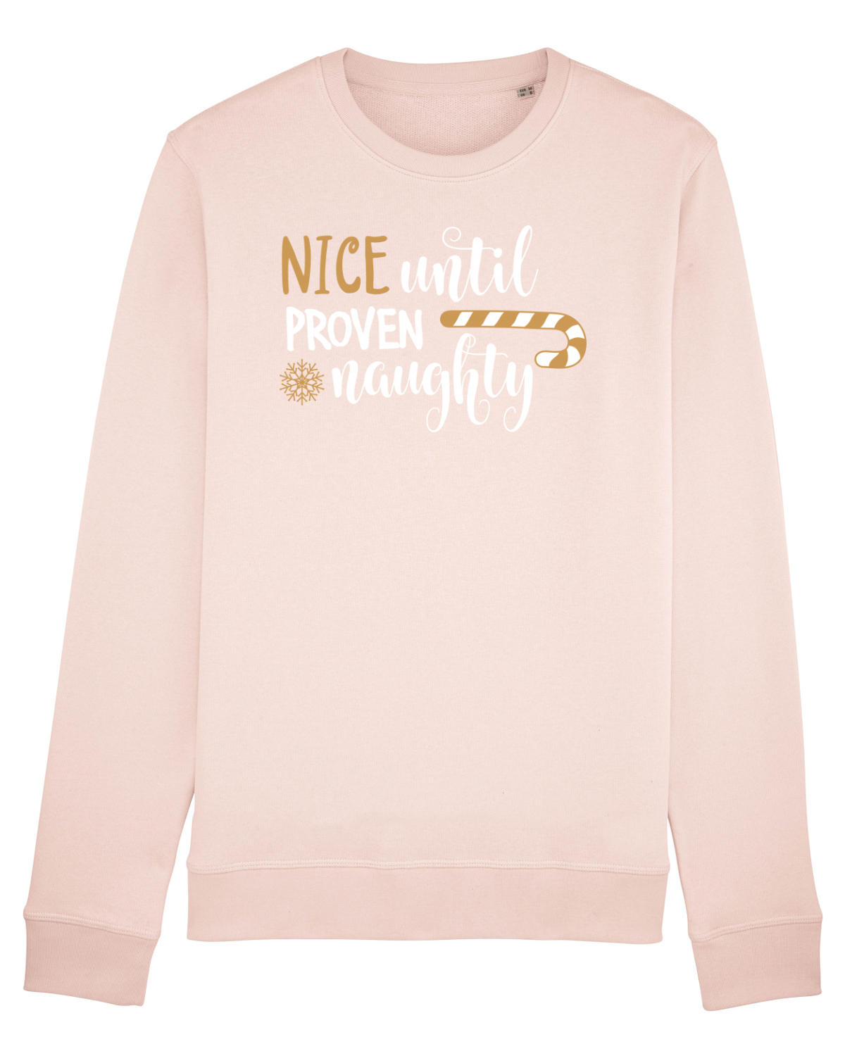 Bluză mânecă lungă Unisex Rise Candy Pink