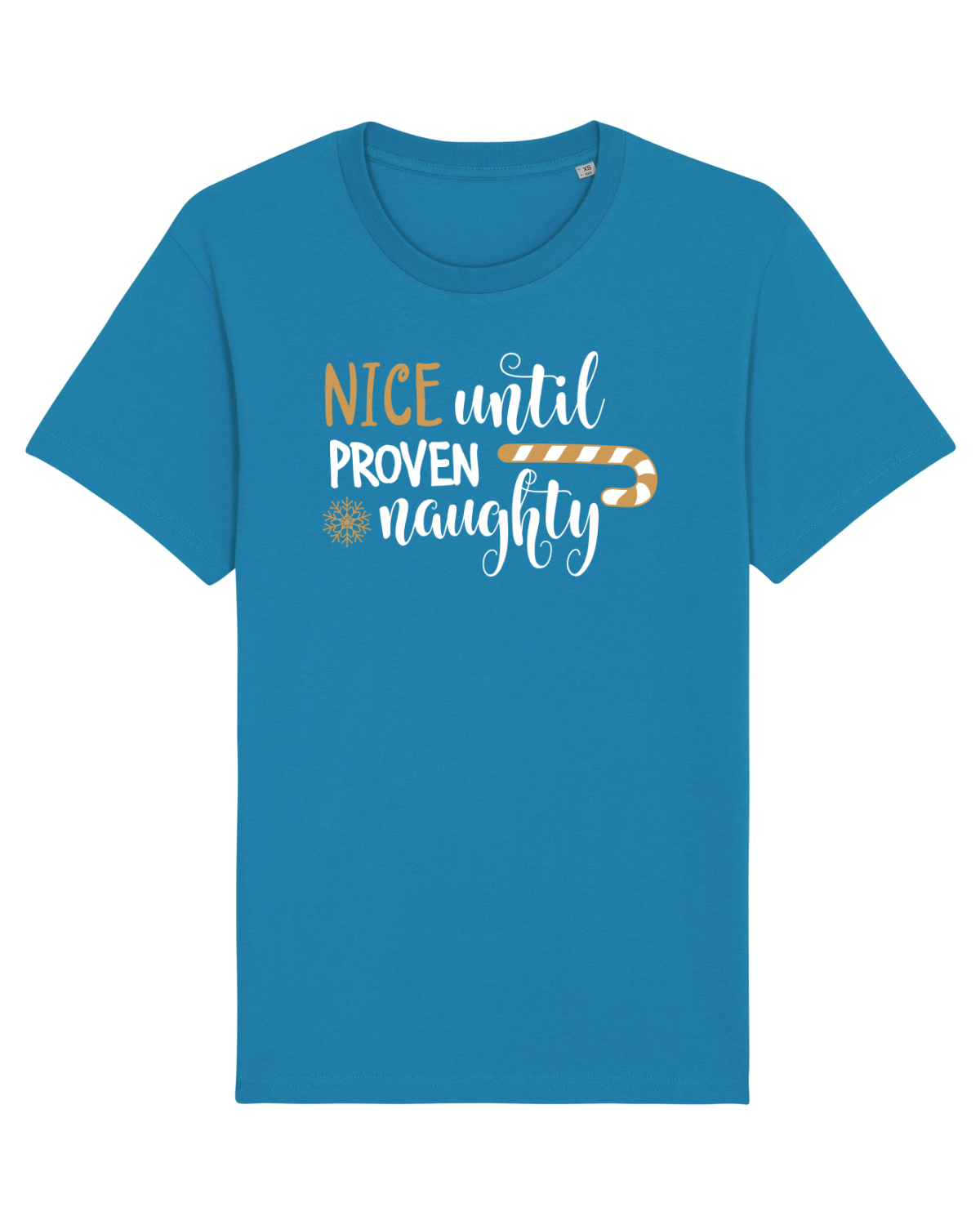 Tricou mânecă scurtă Unisex Rocker Azur