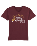 Definește “rău” Tricou mânecă scurtă guler V Bărbat Presenter