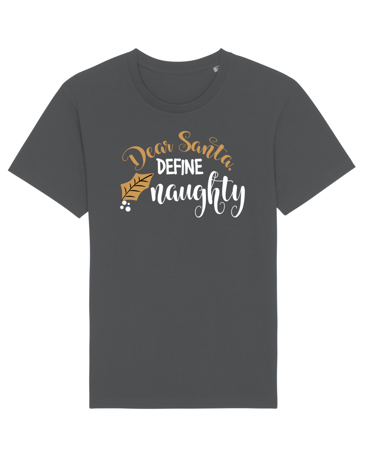 Tricou mânecă scurtă Unisex Rocker Anthracite