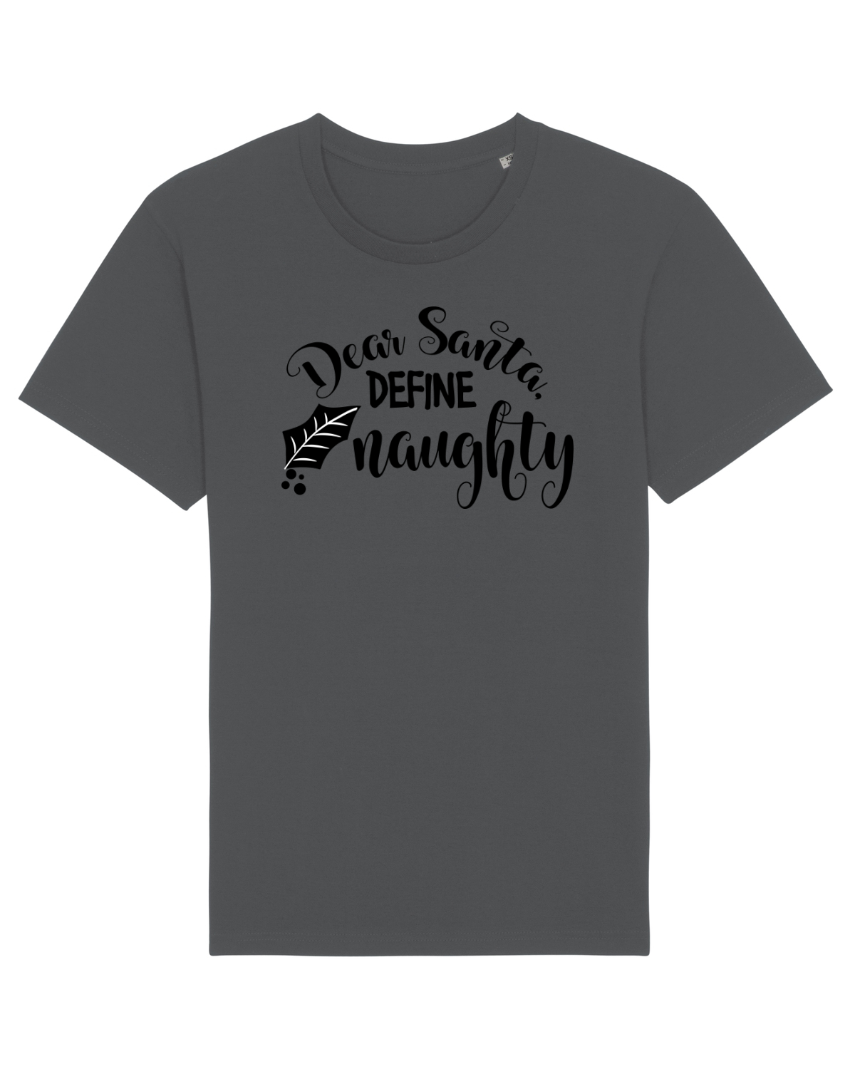 Tricou mânecă scurtă Unisex Rocker Anthracite