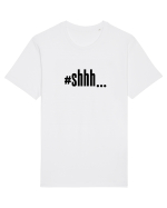 #shhh... Tricou mânecă scurtă Unisex Rocker