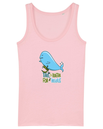 Take a break for a Whale Cotton Pink