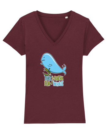 Take a break for a Whale Burgundy